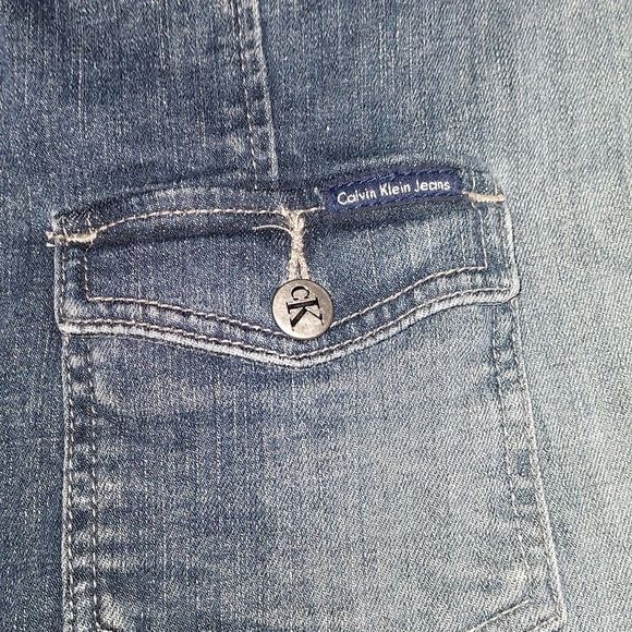 Calvin Klein Vintage 90's jean jacket blazer - Picture 7 of 7